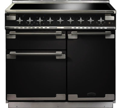 RANGEMASTER  Elise 100 Electric Induction Range Cooker - Slate & Chrome